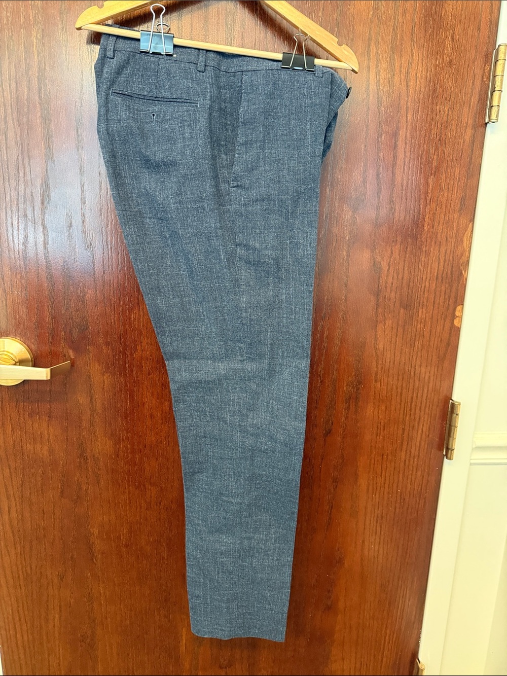 Banana Republic Slim Dress Pants in Heather Navy  NWOT